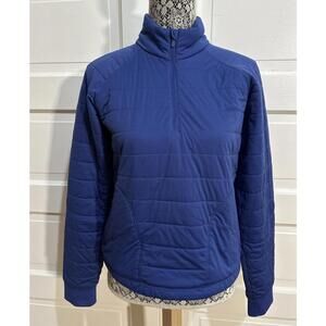 LULULEMON Dynamic Movement Half-Zip Jacket Size 6 Psychic Blue $158 EUC